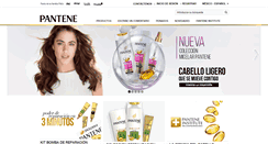 Desktop Screenshot of pantene.com.mx