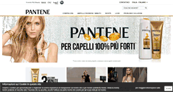 Desktop Screenshot of pantene.it