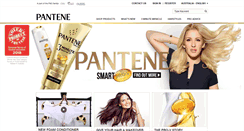 Desktop Screenshot of pantene.com.au