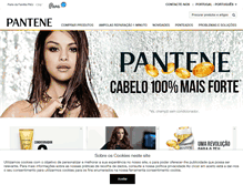 Tablet Screenshot of pantene.pt