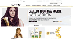 Desktop Screenshot of pantene.com.pe